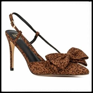 NWT New York & Co Georgina Women's Pointed High Heel Slingback Shoe Size 9